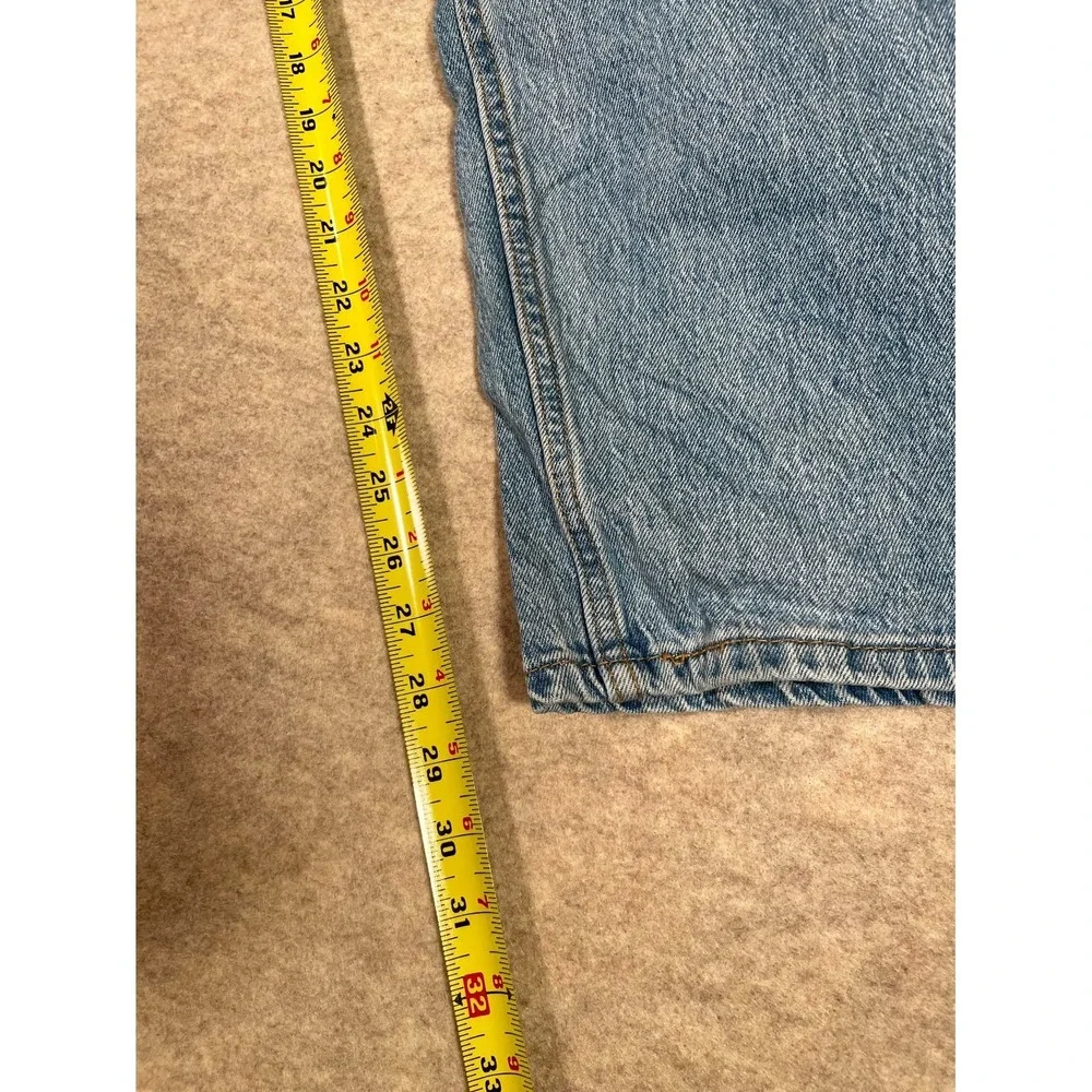 Levi's 505 Regular Jeans Mens‎ 40x30 Blue Denim Cotton Straight Leg Casual Wear